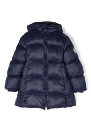 Monnalisa padded hooded coat - Blu