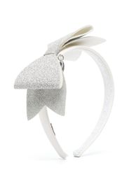 Monnalisa bow-detail headband - Bianco