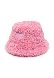 Monnalisa Cappello bucket con applicazione - Rosa