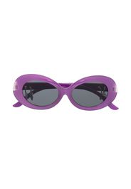 Monnalisa oval-frame sunglasses - Viola