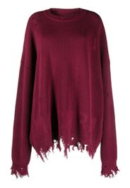 MONOCHROME Maglione Gipsy con effetto vissuto - Rosso