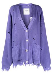 MONOCHROME Cardigan Gipsy con effetto vissuto - Viola