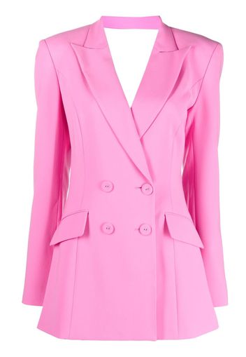 Mônot double-breasted blazer minidress - Rosa