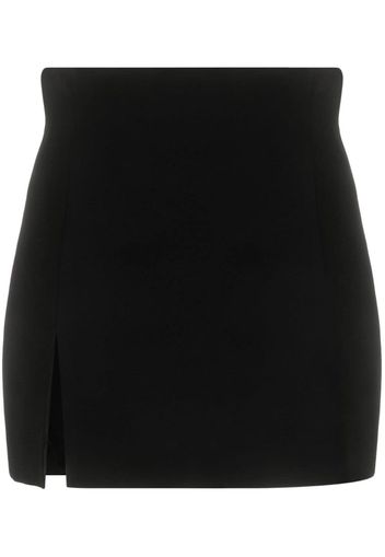 Mônot split-hem miniskirt - Nero