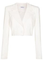 Mônot MONOT LPL SNGLE BRST CREPE CROP BLAZER W - Bianco