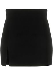 Mônot split-hem miniskirt - Nero