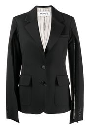 Monse Blazer con spacchi sulle maniche - Nero