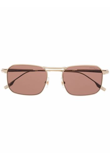 Montblanc square tinted sunglasses - Oro