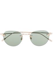 Montblanc round-frame tinted sunglasses - Oro