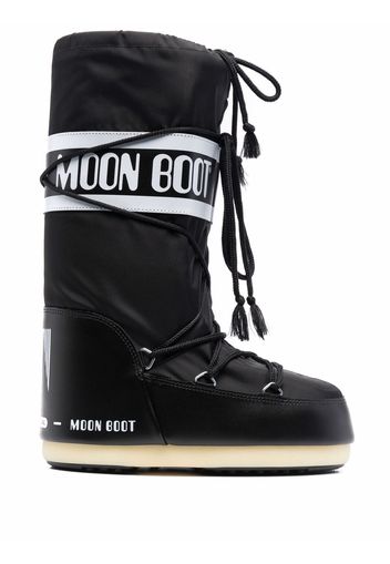 Moon Boot Kids Stivali con logo - Nero