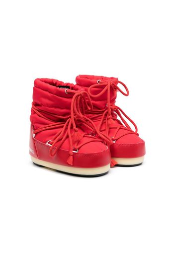 Moon Boot Kids Icon Low snow boots - Rosso