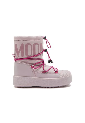 Moon Boot Kids Stivali da neve con stampa - Rosa