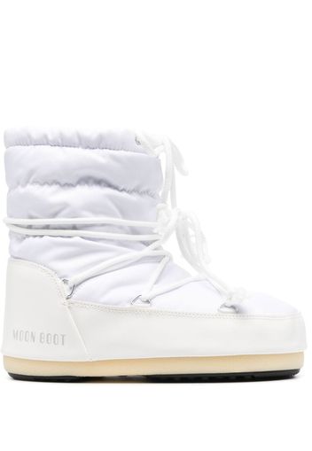 Moon Boot Stivaletti con logo - Bianco