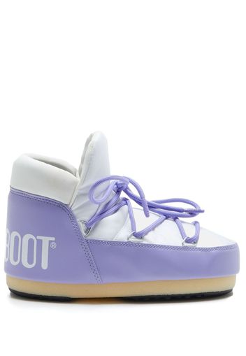 Moon Boot Stivali bicolore - Viola