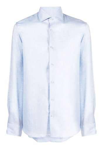 Moorer Camicia a maniche lunghe - Blu