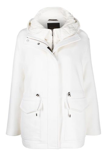 Moorer ZERMATT-LE parka coat - Bianco