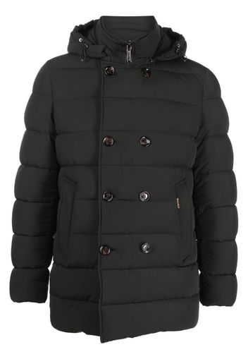 Moorer Florio double-breasted padded coat - Verde