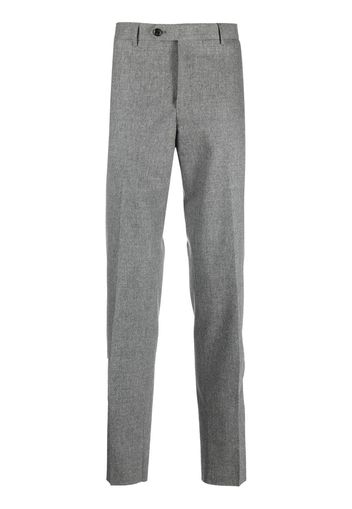 Moorer straight-leg trousers - Grigio