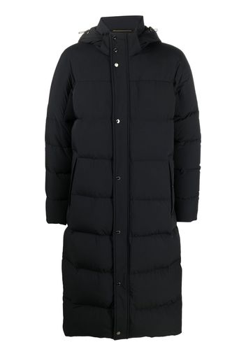 Moorer hooded padded coat - Nero