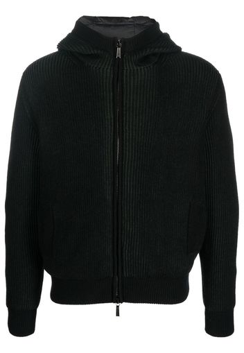 Moorer virgin-wool zip up jacket - Nero