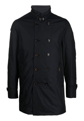 Moorer SC-Morandi-KM double-breasted coat - Blu