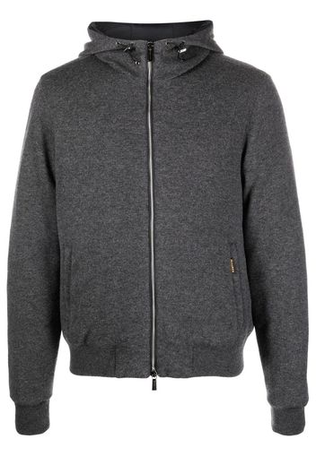 Moorer wool bomber jacket - Grigio