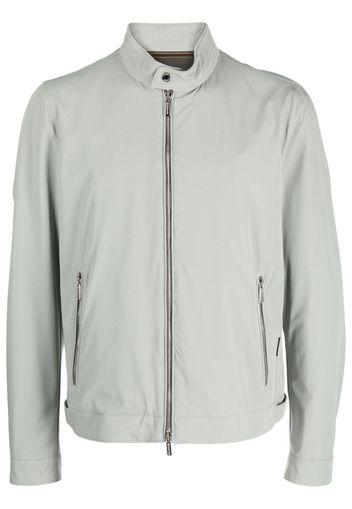 Moorer Bomber Vangi-KN con zip - Grigio