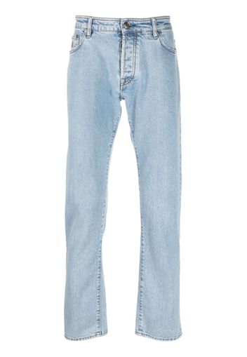 Moorer Pavel-DC113 straight-leg jeans - Blu