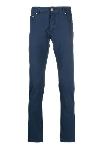 Moorer Credi straight-leg trousers - Blu