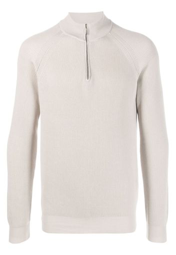 Moorer Basoli-CSP ribbed-knit jumper - Toni neutri