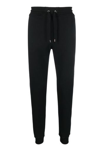 Moorer drawstring cotton track pants - Nero