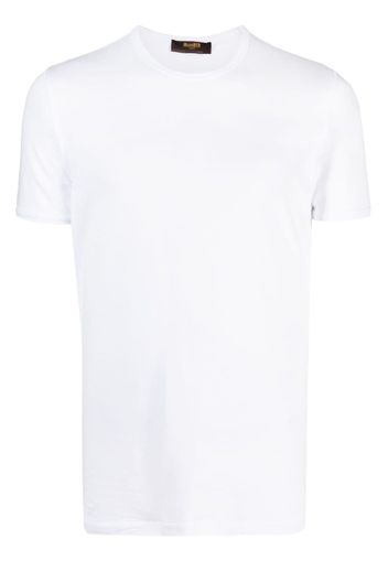 Moorer short-sleeve stretch-cotton T-shirt - Bianco
