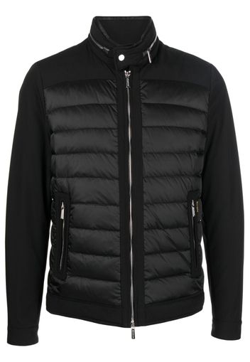 Moorer high-neck padded jacket - Nero