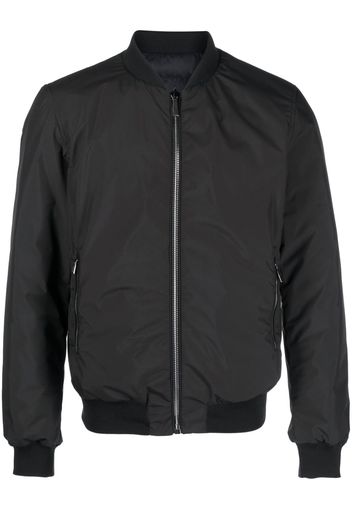 Moorer zip-up bomber jacket - Nero