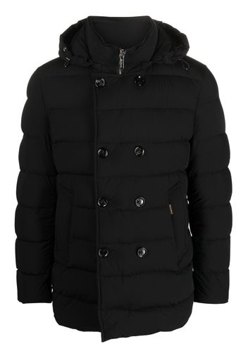 Moorer long-sleeve padded down jacket - Nero