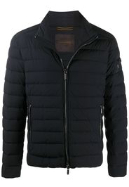 Moorer boudin-quilted down-filled padded jacket - Toni neutri