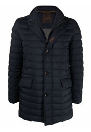 Moorer padded zip-up gilet - Verde