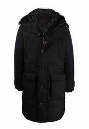 Moorer Helsinky down coat - Nero