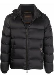 Moorer zip-up puffer jacket - Nero