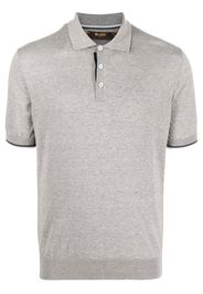Moorer short-sleeve polo-shirt - Grigio