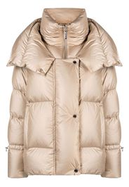 Moorer Madeira puffed down jacket - Toni neutri