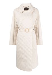 Moorer Trench doppiopetto Bonnie - Bianco