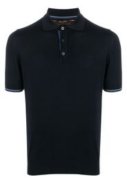 Moorer Gavotti-MLL cotton polo shirt - Blu