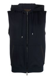 Moorer Mason-J cotton vest - Blu