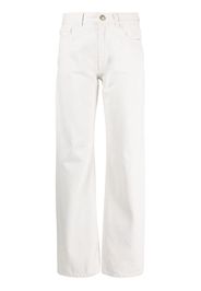 Moorer straight-leg high-waist jeans - Toni neutri