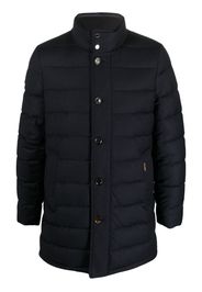 Moorer long-sleeve padded coat - Blu