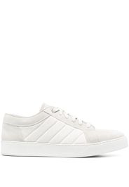 Moorer quilted low-top sneakers - Grigio