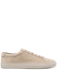 Moorer lace-up suede sneakers - Toni neutri