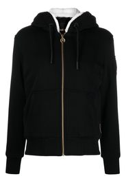 Moose Knuckles plaque-detail zip-fastening jacket - Nero