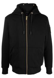 Moose Knuckles zip-up hooded jacket - Nero